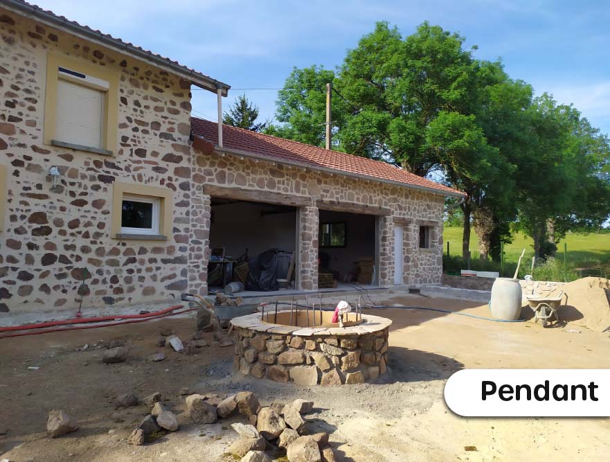 Annexe abritant pendant