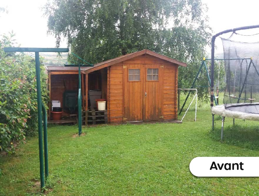 Annexe de jardin avant